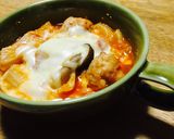 白菜大量消費！豚団子と白菜のトマト鍋作り方6写真