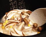 炊飯器で簡単！お餅でもちもち中華風おこわ作り方9写真