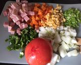 炊飯器におまかせほったらかしピラフ作り方1写真