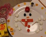 リプトンひらめき朝食♡マフィンで雪だるま作り方1写真
