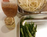 ピーマンとモヤシのなめたけ炒め作り方1写真