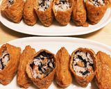 簡単リメイク！ひじきの煮物でおいなりさん作り方3写真