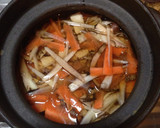 鷄と牛蒡の炊き込みご飯作り方3写真