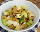 ☆簡単☆長芋と納豆の塩昆布サラダ作り方3写真