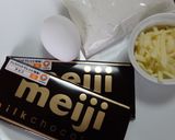 明治ミルクチョコレートで簡単ケーキ作り方1写真