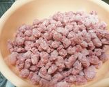 犬ごはん バレンタインディナープレート作り方1写真