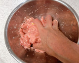 ささがきごぼうと豚ひき肉の味噌つくね作り方5写真