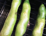 簡単焼くだけ＊トースタでそら豆の焼いたん作り方1写真