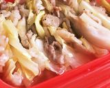 【ルクエで作る】豚肉と白菜の重ね蒸し作り方4写真