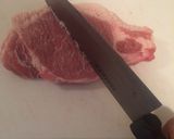 豚ロースのトマトガーリックソースがけ作り方1写真