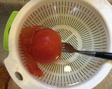 マグロの炙り フレッシュトマトソース作り方3写真