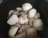 かぶと豚バラ肉の甘辛煮作り方2写真