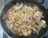 玉ねぎと豚コマの豚丼！作り方4写真