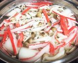 出汁スッキリ♡カブとネギが旨い野菜スープ作り方2写真