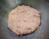 簡単！豆腐ハンバーグ（クワイ入り）作り方2写真