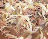 子供達が言うには吉野家の牛丼みたいな牛丼作り方4写真