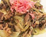 子供達が言うには吉野家の牛丼みたいな牛丼作り方5写真