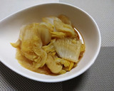 【大量消費】簡単無水調理*白菜の煮びたし作り方5写真