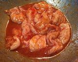 ◆ 混ぜて焼くだけ!鶏皮のピリ辛焼き ◆作り方1写真