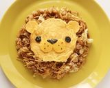 ライオンのオムそばめし＊キャラごはん作り方7写真