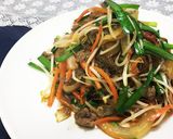 大皿一品！超簡単〜野菜たっぷりのプルコギ作り方8写真