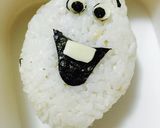 簡単！キャラ弁！アナと雪の女王のオラフ♡作り方3写真