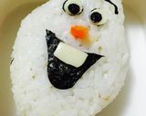 簡単！キャラ弁！アナと雪の女王のオラフ♡作り方4写真