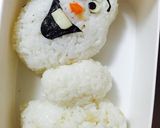 簡単！キャラ弁！アナと雪の女王のオラフ♡作り方5写真