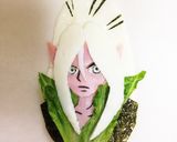 妖怪ウォッチ ぬらりひょん キャラ弁作り方7写真