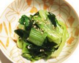 レンチンで決まる♡中華風青梗菜　簡単副菜作り方6写真