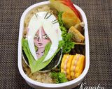 妖怪ウォッチ ぬらりひょん キャラ弁作り方8写真