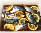 お鏡餅の橙、有効利用！サワラの幽庵焼き作り方3写真