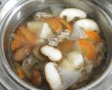 白味噌豚汁〜コチュジャン入り♪作り方3写真