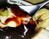 スライス生チョコで♪フルーツグラタン☆作り方4写真