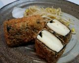 味噌de美味しい！高野豆腐の磯部フライ♪作り方5写真