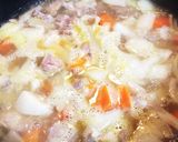 根菜たっぷり☆味噌で和風ポークカレー作り方5写真