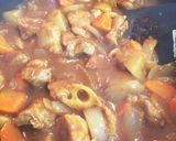 根菜たっぷり☆味噌で和風ポークカレー作り方6写真