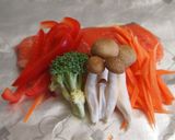 サケのホイル焼き作り方1写真