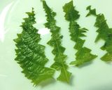 大葉はギザギザが命❢　な　ひと手間。作り方5写真