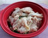 レンジで簡単うまい♪ネギと鶏肉の甘辛煮作り方2写真