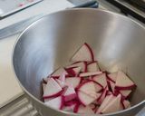 フルーツみたいなカブ!もものすけサラダ作り方1写真