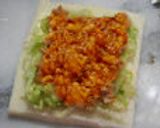 ケチャップそぼろで♡ホットサンド作り方3写真