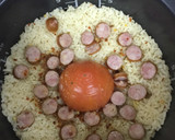 炊飯器で簡単　♡丸ごとトマトライス♡作り方5写真