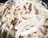 簡単お鍋で豚丼作り方2写真