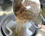 南房総市給食◆基本のだし汁（かつお）作り方4写真