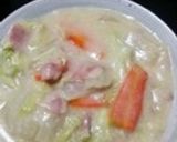 m白菜とベーコンの中華クリーム煮作り方11写真