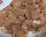台湾風 大根の葉と鶏ひき肉炒める作り方3写真