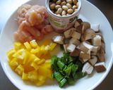 中華五目豆作り方1写真