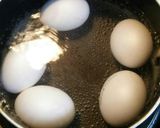 ♥簡単にトロトロ♥味付け半熟卵・味付け卵作り方2写真