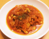 基本の完熟トマトソースで白菜煮作り方3写真